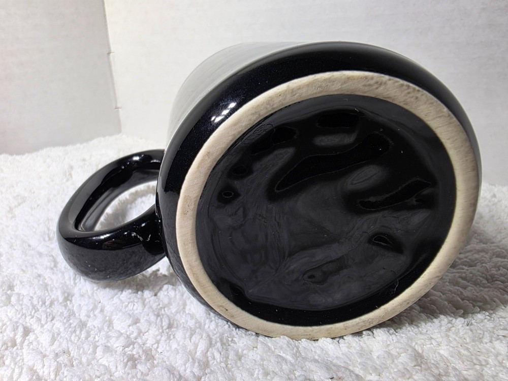 US Marine Corps Black Ceramic Coffee Mug