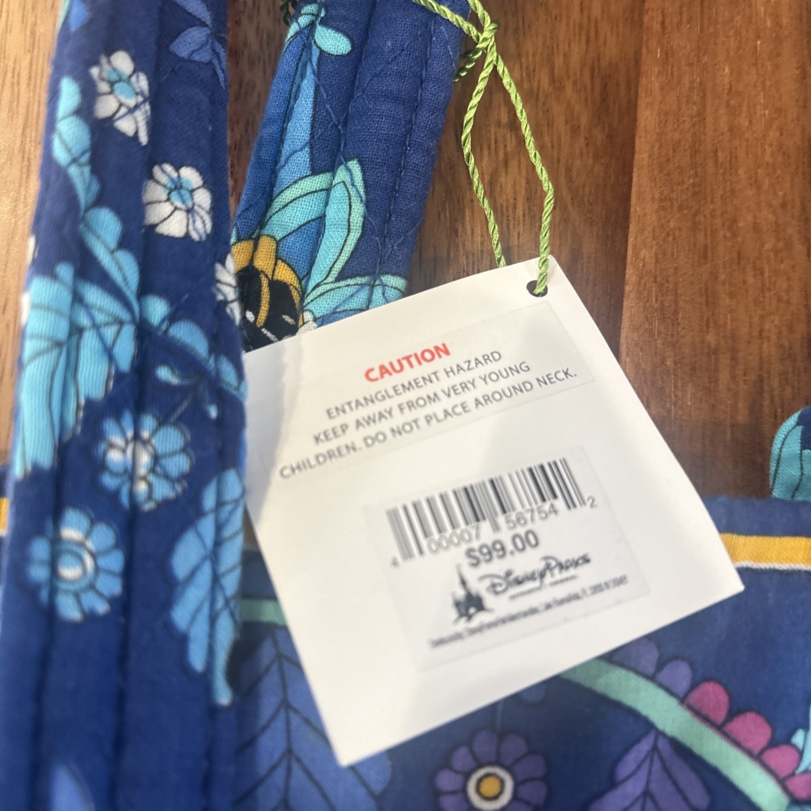 RARE SOLD OUT Disney Vera Bradley Mickey Mouse Disney Dreaming Blue Tote Bag NWT