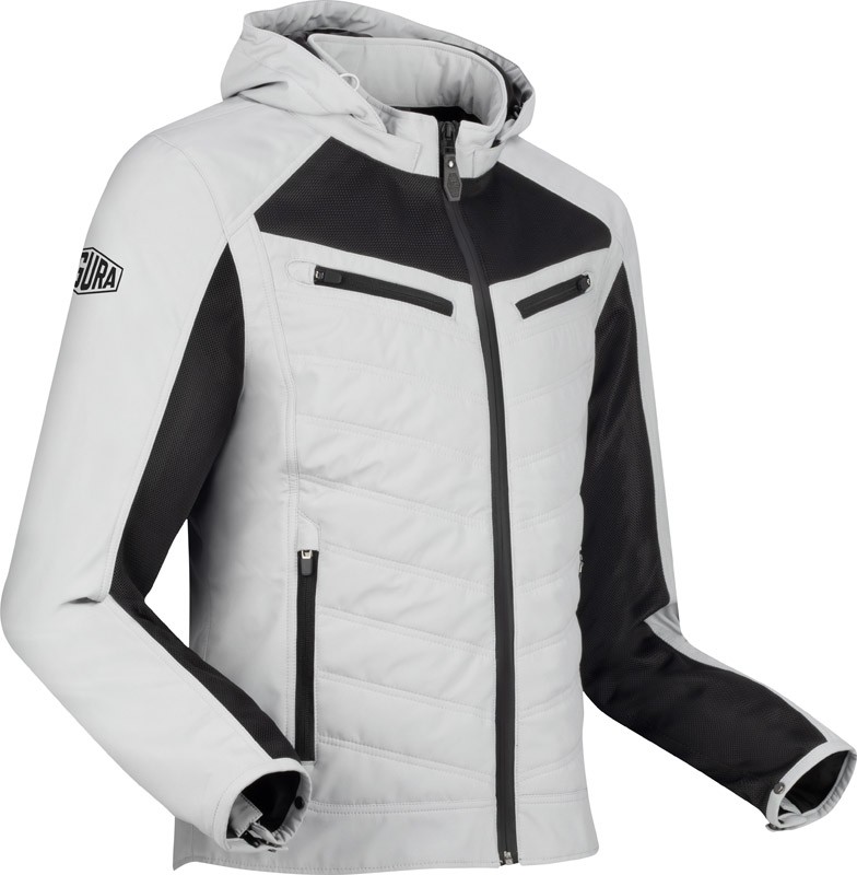 Segura Natcho Vented Textile Jacket - Grey/White
