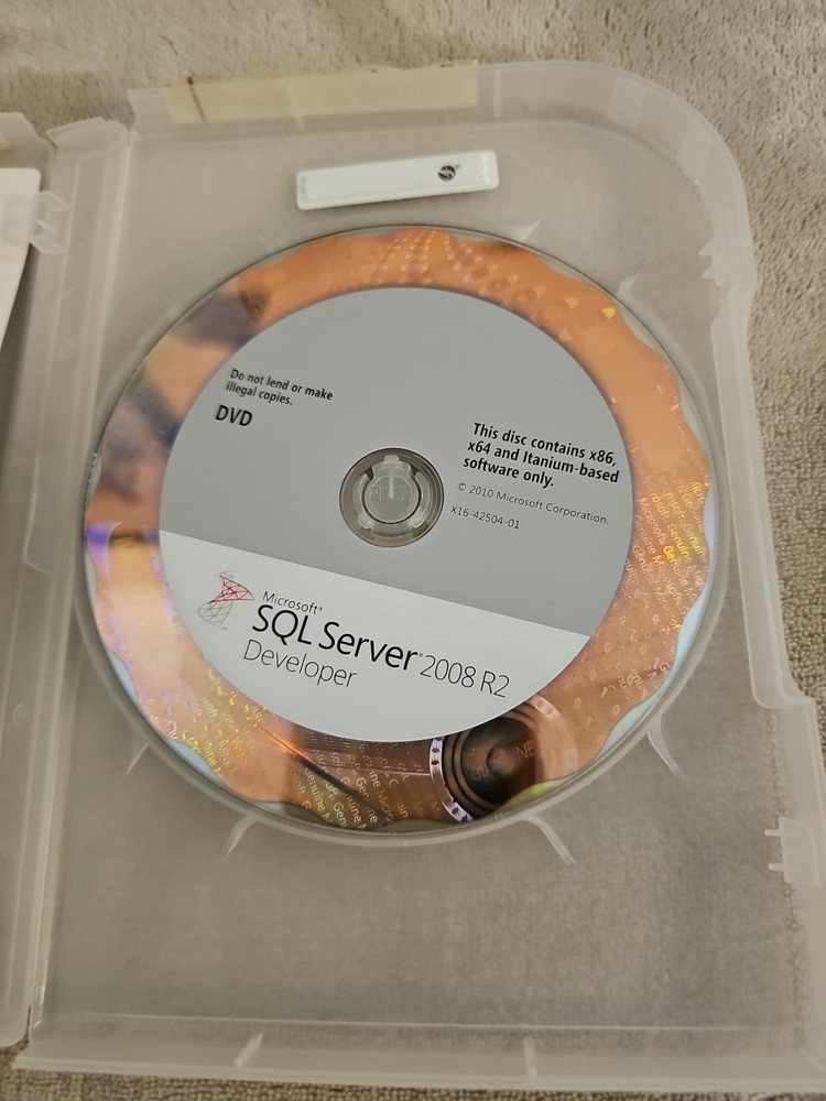 Microsoft SQL Server 2008 R2 Developer DVD x86 / x64