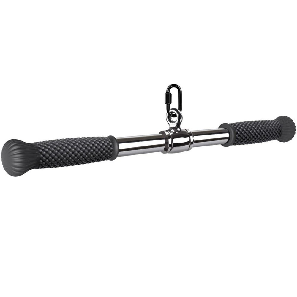 LAT Pull Down Cable Bar Machine Attachments for Gym, Rotating Straight Bar with