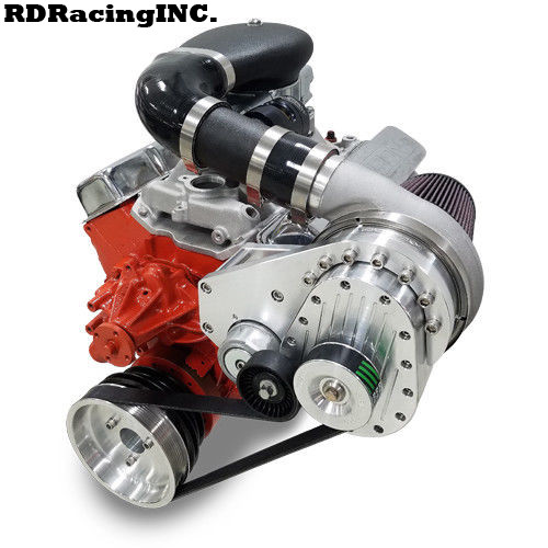 TORQSTORM SUPERCHARGER BILLET SYSTEM SMALL BLOCK CHEVY ARP-K-GM-SBC-DS-SWP COMBO