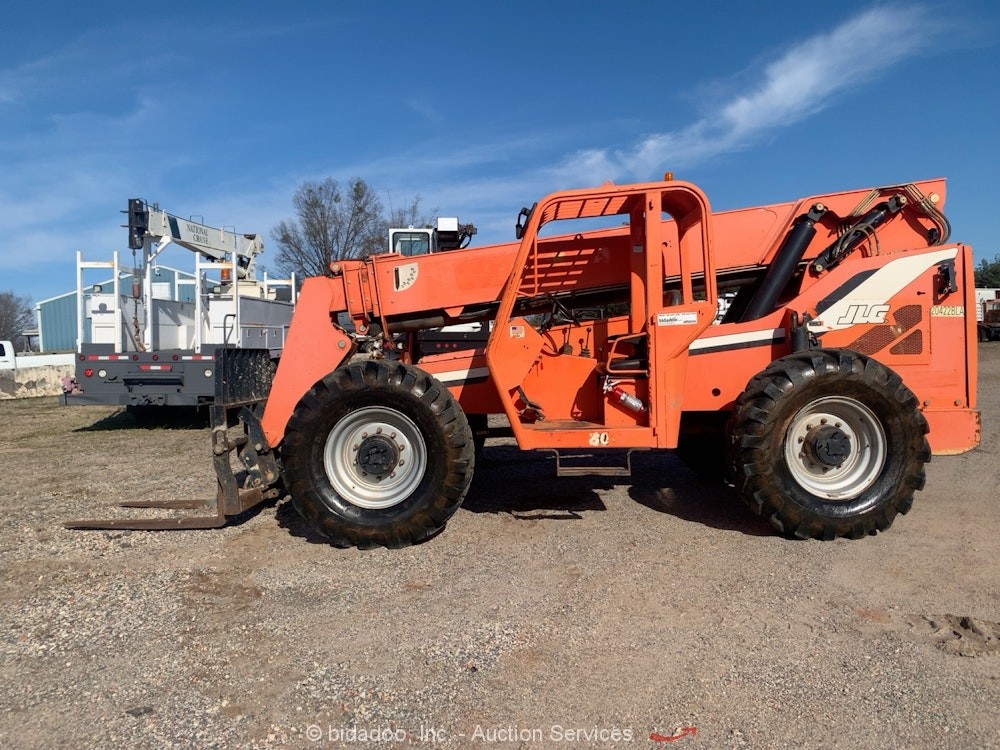 2015 Skytrak 8042 42' 8,000 lbs Telescopic Reach Forklift Telehandler bidadoo