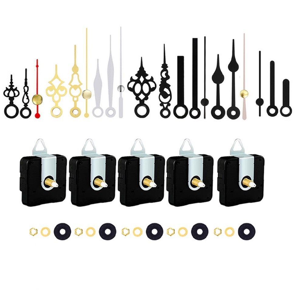 Replacement Silent Quartz Battery Powered Clock Movement for Wall Clocks