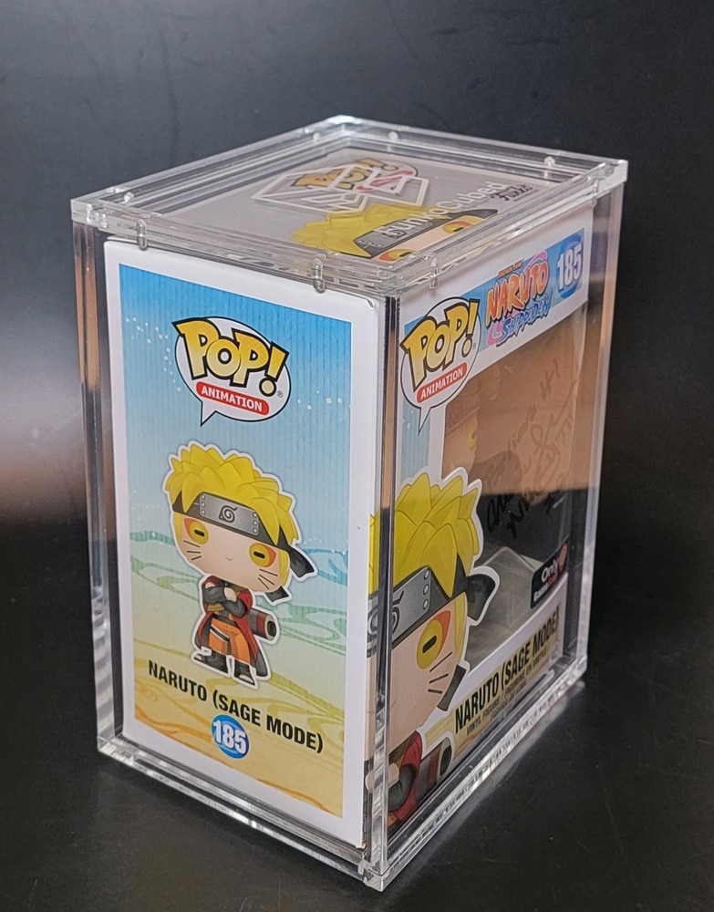 Standard 4" Funko Pop Clear Stackable Hard Case Protector With Magnetic Top