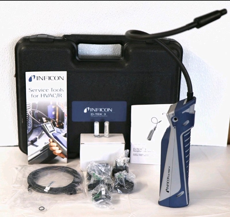 INFICON D-TEK 3 Leak Detector with Case