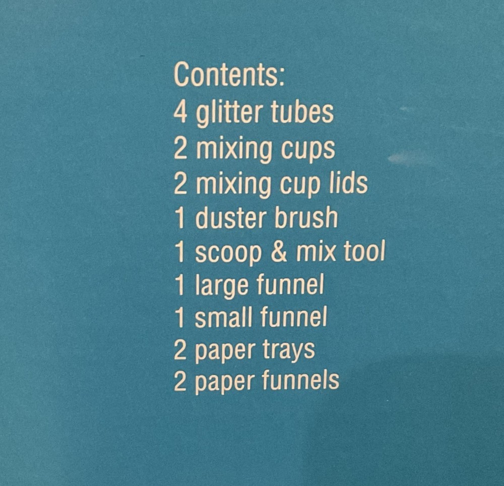 Creatology Glitter Mixing Tool Kit - Box Never Opened