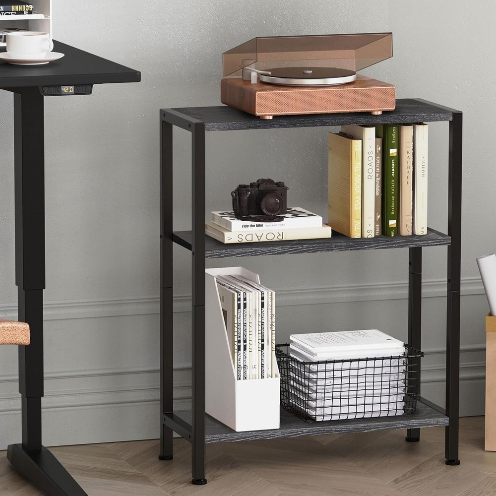 3-Tier Side Table Small EndTable Sofa SideTable Narrow Spaces Slim EndTable New