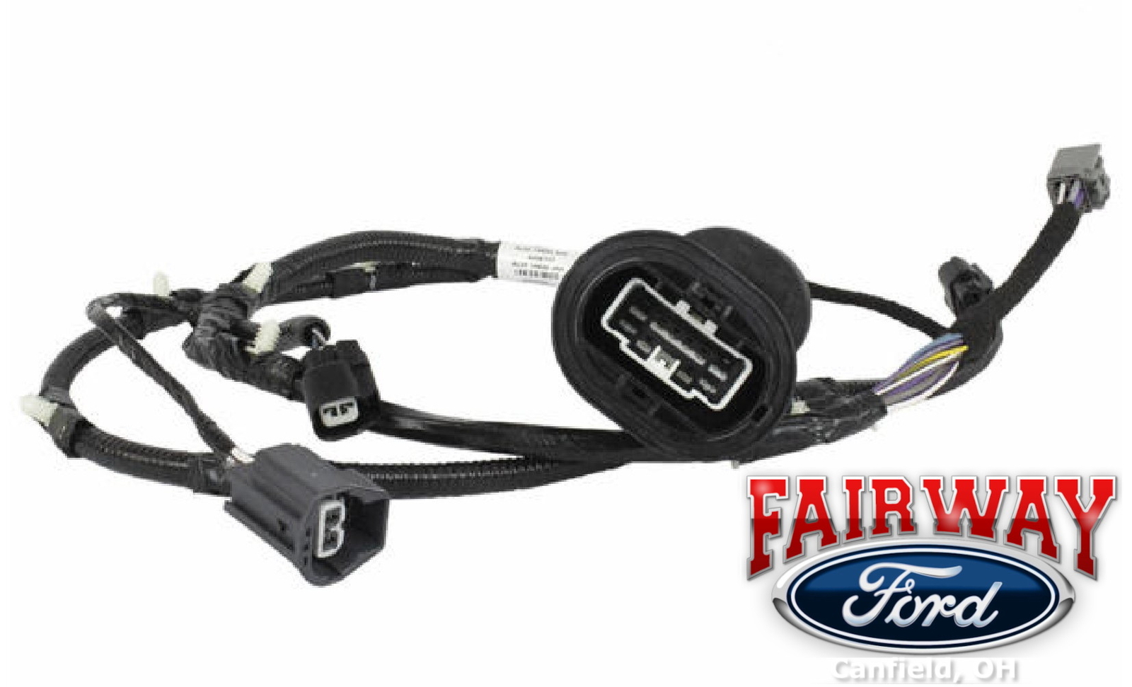 10 - 14 F-150 OEM Ford RH REAR Door Wiring Harness CREW with Heated Rear Seats