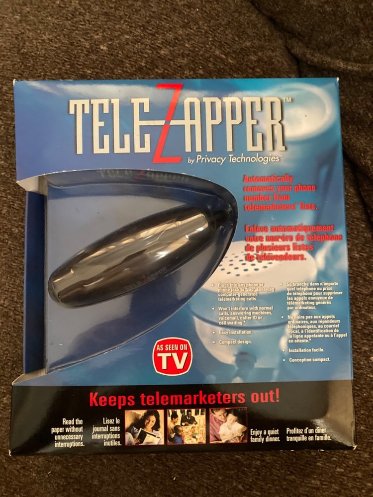 TELE ZAPPER BY PRIVACY TECHNOLOGIES NEW!!!
