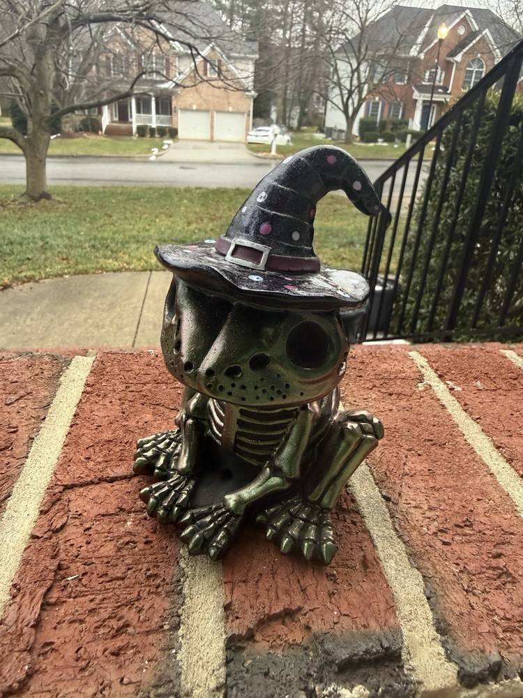 Handmade Garden Frog