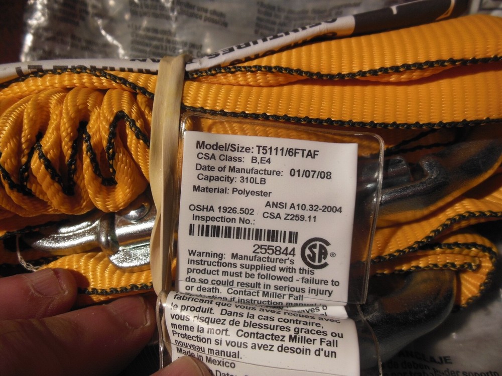 Titan T5111/6FTAF polyester lanyard