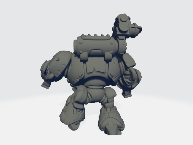 Grimdark Cuteness - Castellabot #1