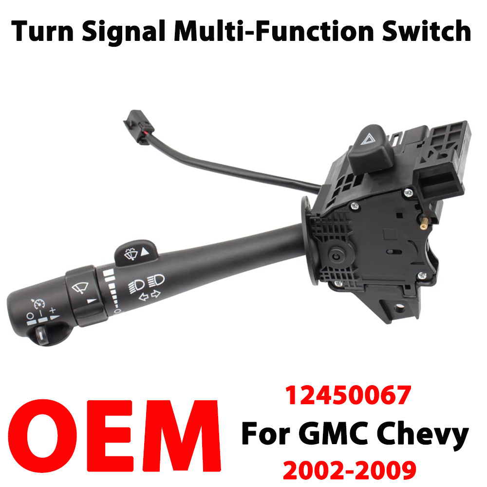 Turn Signal Multi-Function Switch Cruise Control For 2003-2006 Chevrolet GMC OEM