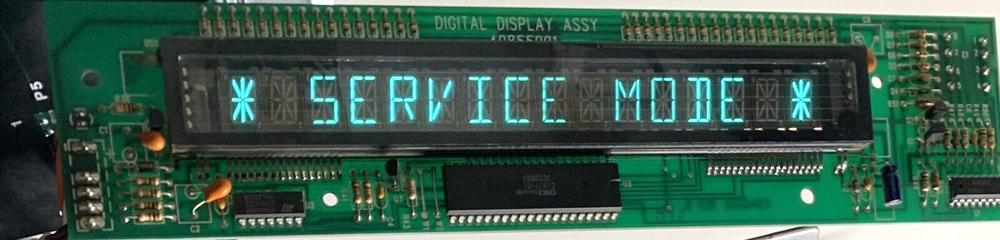ROWE AMI CD JUKEBOX CD100C CD100D CD100E CD100F DIGITAL DISPLAY PART #40855001