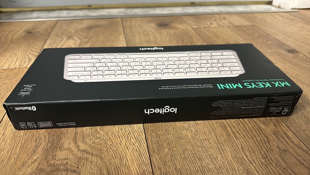LOGITECH MX KEYS MINI WIRELESS ILLUMINATED KEYBOARD FOR MAC | PALE GRAY