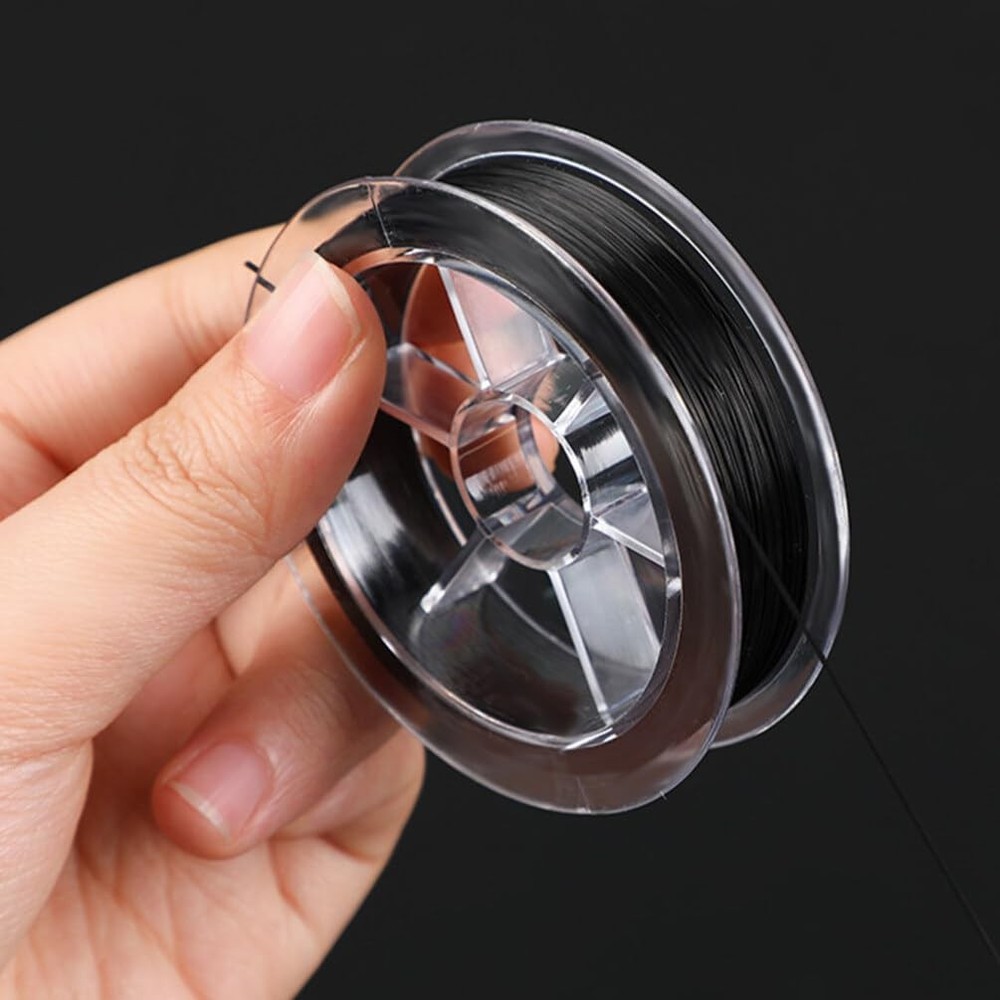 Plastic Empty Spools 20pcs Clear Small Ribbon Spools Thread String Bobbin Spo...