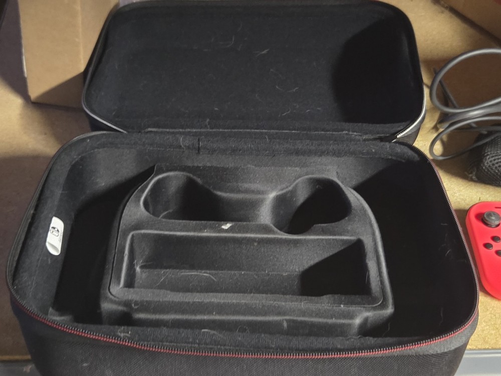 Nintendo Switch Original Black Hard Shell Case Large Carrying