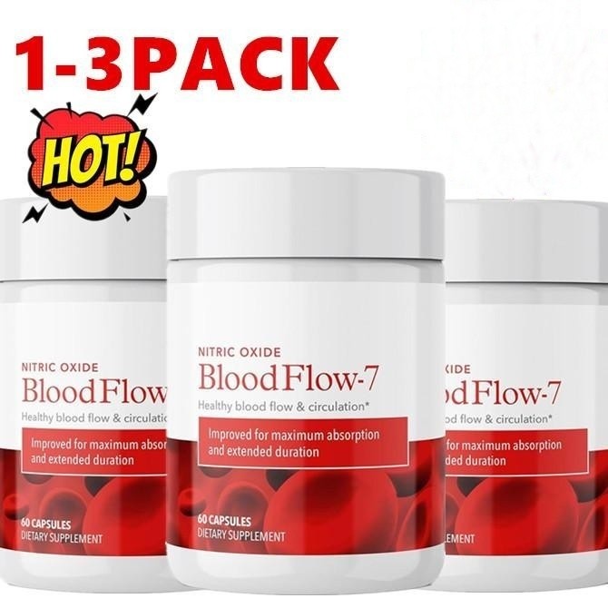 1-3PACK Juvenon Bloodflow-7 Blood Circulation Supplement Nitric Oxide 60PCS