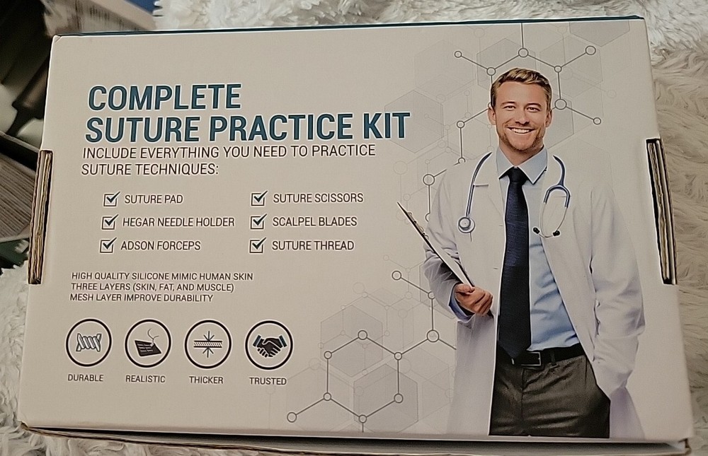 Alcedo Suture Practice Kit. New. Open Box. Free Ship.