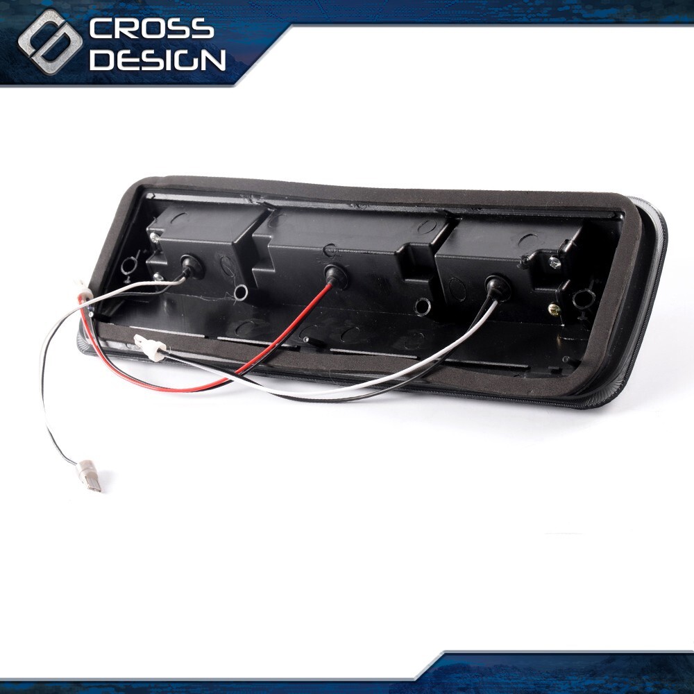 Fit For 2004-2008 Ford F-150 4.6L 5.4L Black LED 3rd Rear Brake Light Cargo Lamp