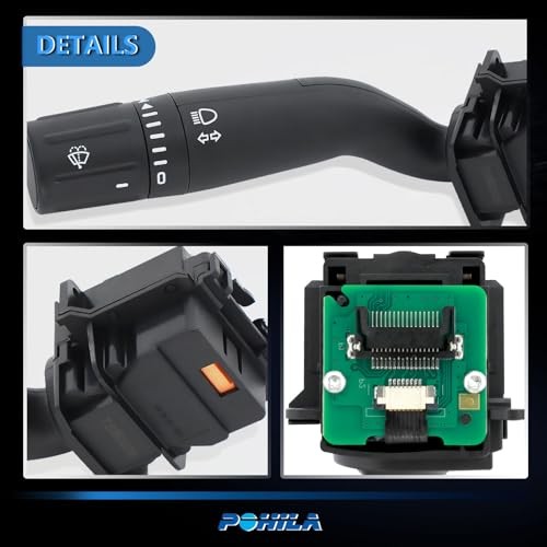 Windshield Wiper Switch Multifunction Turn Signal Control Compatible with Ford