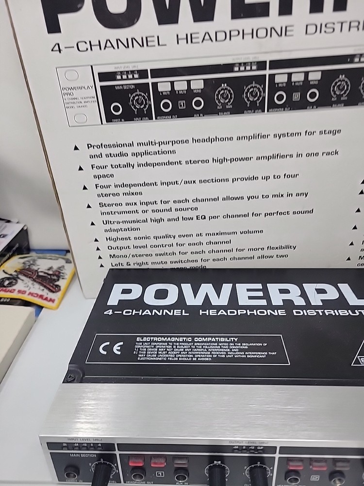 Behringer Multicom Pro Ha4400 4-Channel Audio Interactive Dynamics Processor