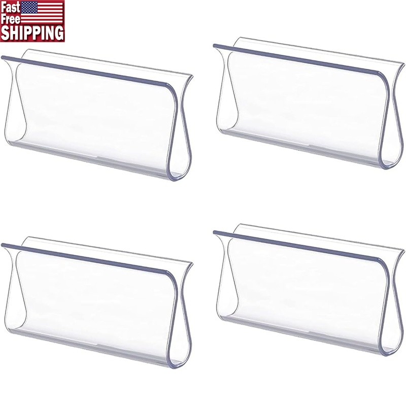 Roller Shade Grips 6 Pack Durable Plastic Window Blind Accessories Easy Install