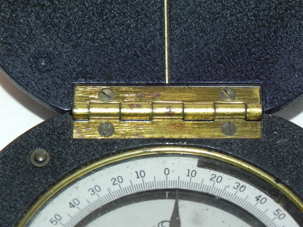 Vintage KEUFFEL & ESSER Forestry Compass - Working, Solid Metal & Free Ship!