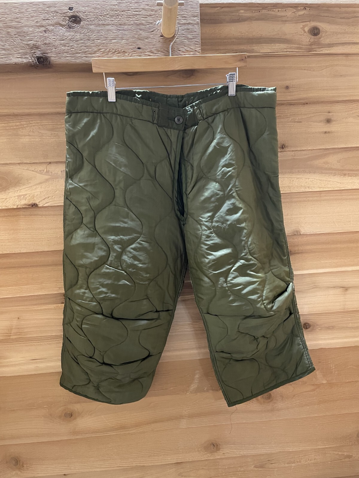 OD Pant Liner Cold Weather M-65 Field Pants Liner Medium Short and Regular