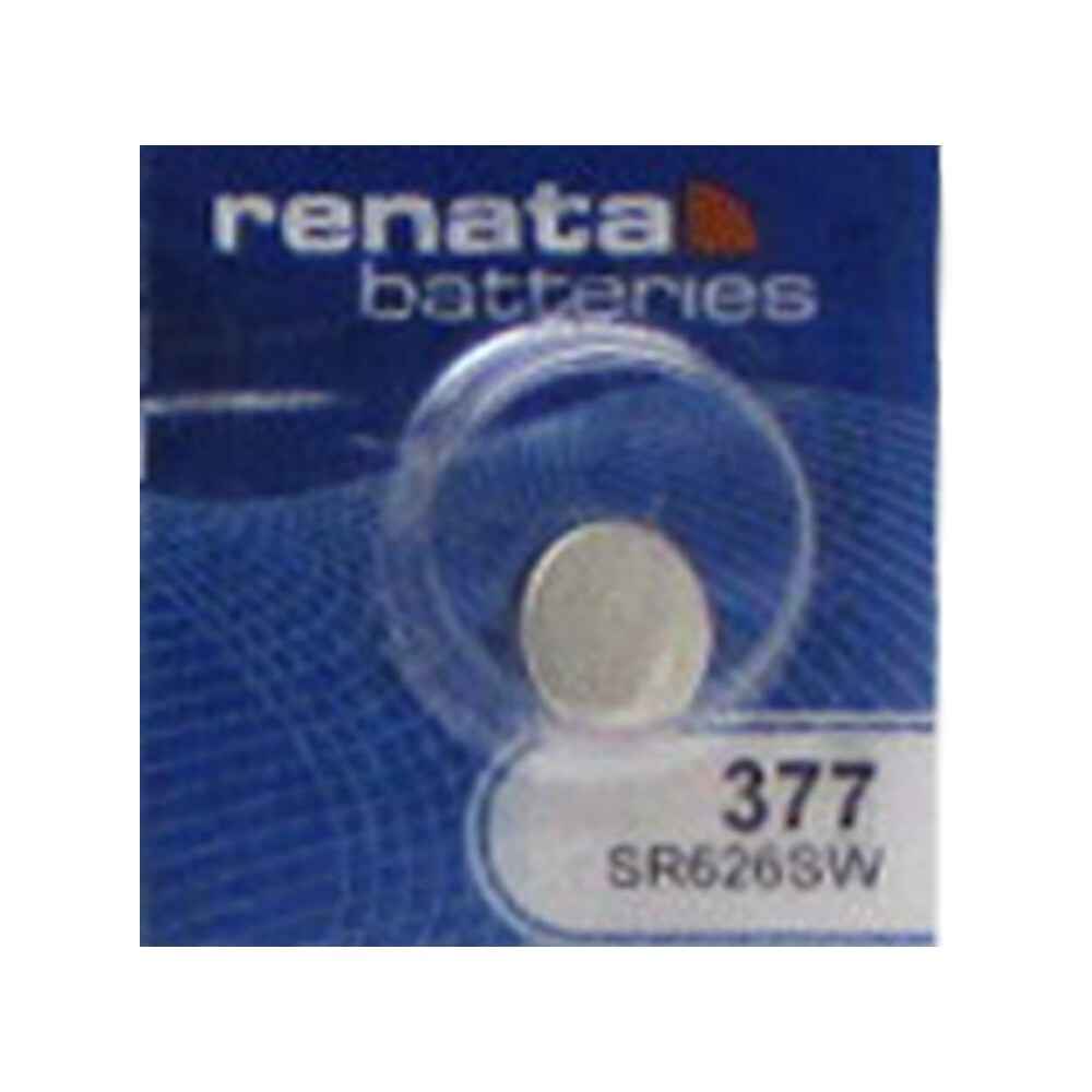 Renata Silver Oxide Watch Battery For Renata 377 Button Cell 1 Pc