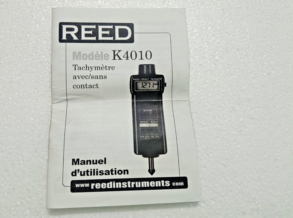KLETON K4010 DIGITAL PHOTO CONTACT TACHOMETER