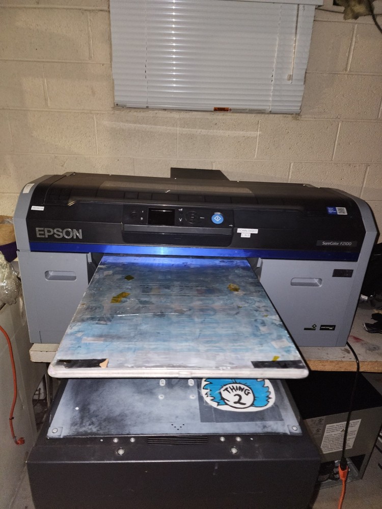Epson F2100 DTG Printer & Table