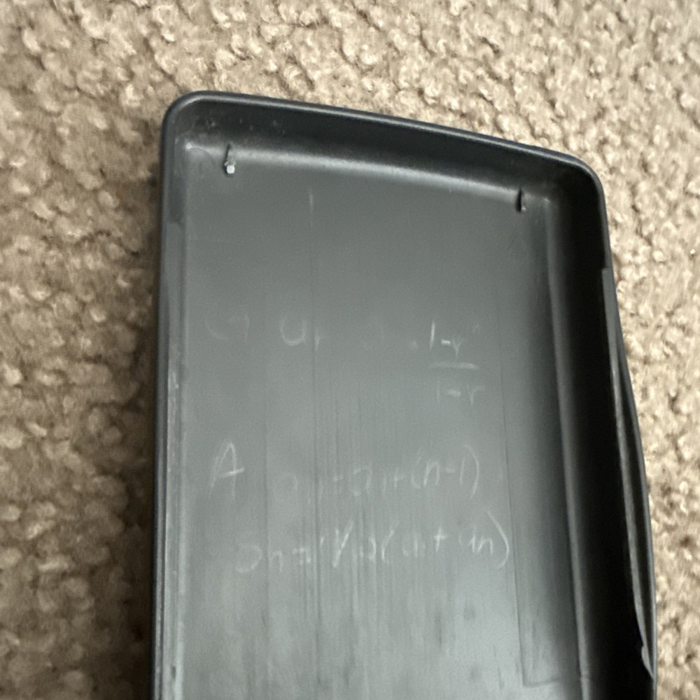 Texas Instruments TI-83 Handheld Graphing Calculator With Cover - DEAD PIXELS