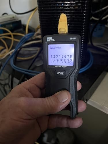 Ideal Electrical 33-855 Data Cable/RJ45 LCD Wiremapper