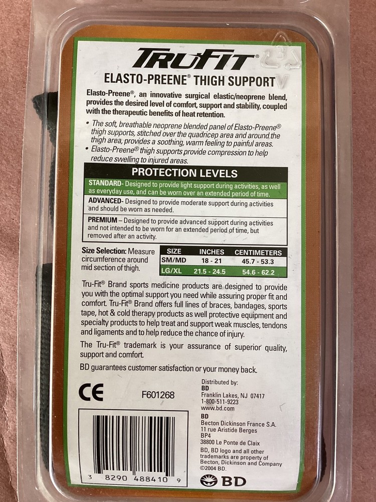 TruFit Elastro-Preene Thigh Support XG/XL