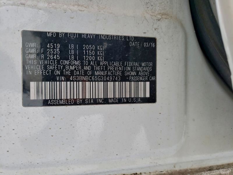 Fuse Box Engine Left Hand Engine Compartment CVT Fits 15-17 LEGACY OEM Tested