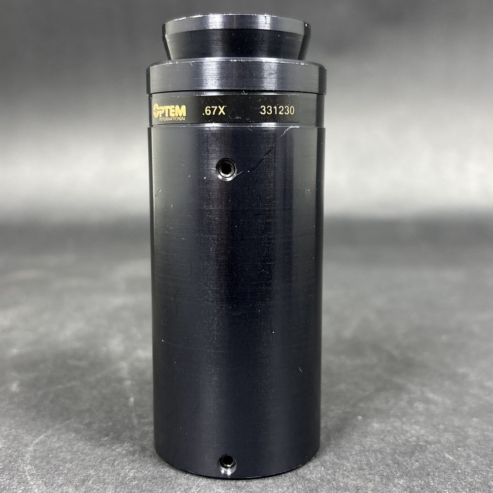 Vintage Optem .67X Microscope Camera Adapter / Relay Lens #331230