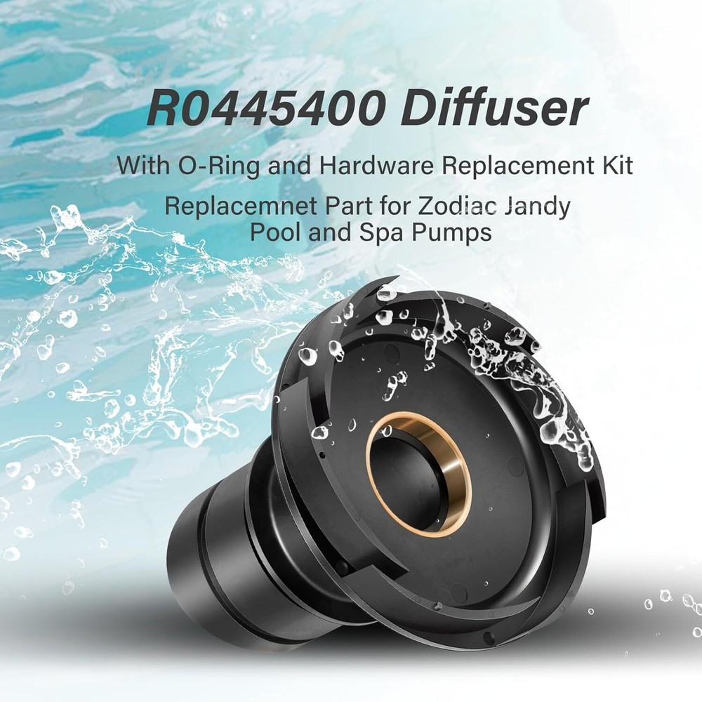 R0445400 Diffuser Kit Replacement for Zodiac Jandy ePump, Stealth, PlusHP, MaxHP