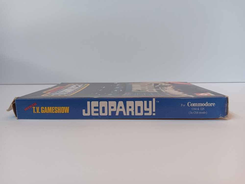 Commodore 64 Jeopardy Official TV Game Show Computer Game Software Tested/Works