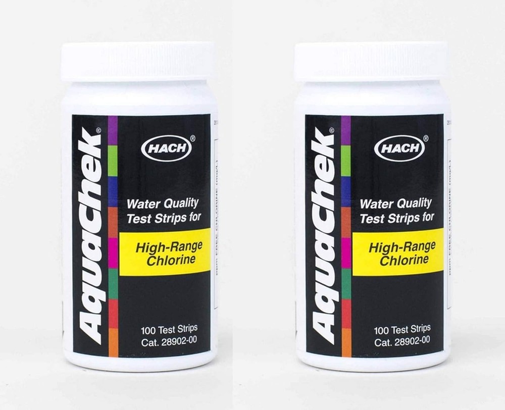 High-Range Chlorine Strips for Pools & Spas 200 Strips