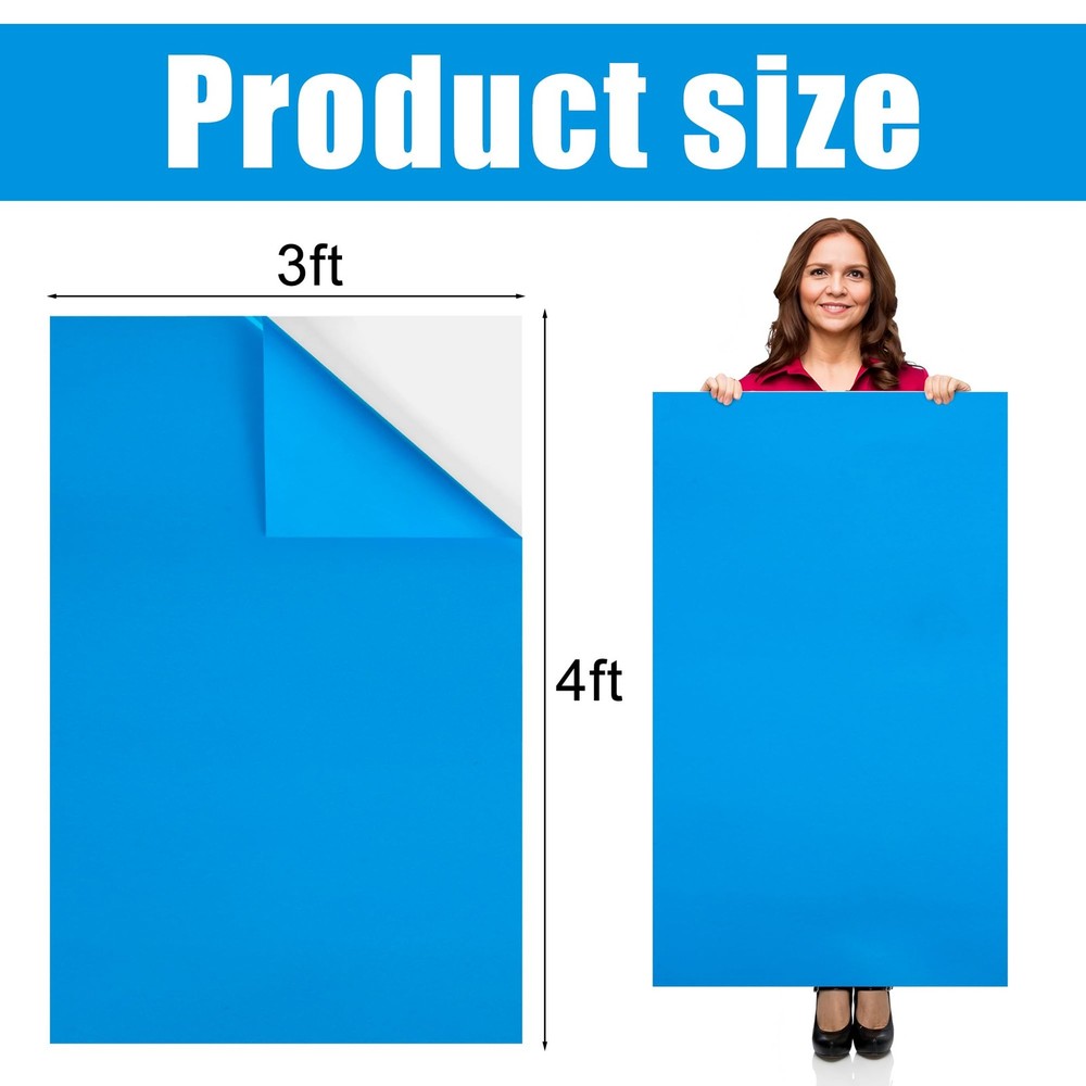 Extra Large Pool Liner Repair Patch 4x3FT Self Adhesive Vinyl Waterproof Patch