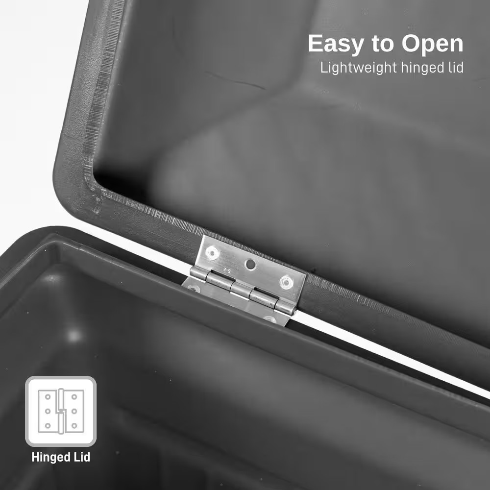 Parcelwirx Graphite Horizontal Lockable Package Delivery Box