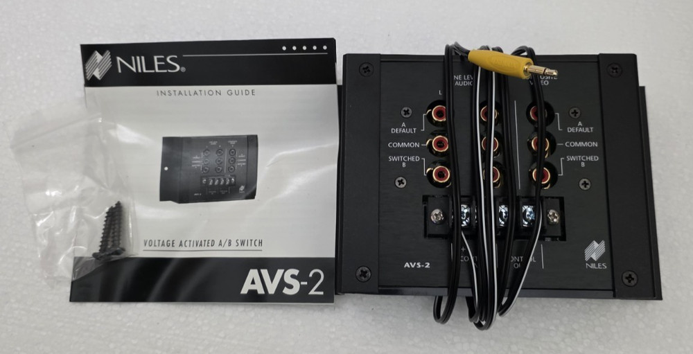 NILES AVS-2 Coltage Activated A-B Switch