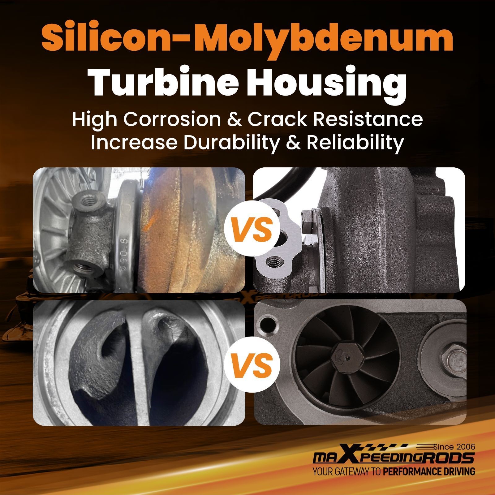 Upgraded Billet Turbo for Polaris RZR XP Turbo 2016 2017- 2021 UTV SXS 3023297