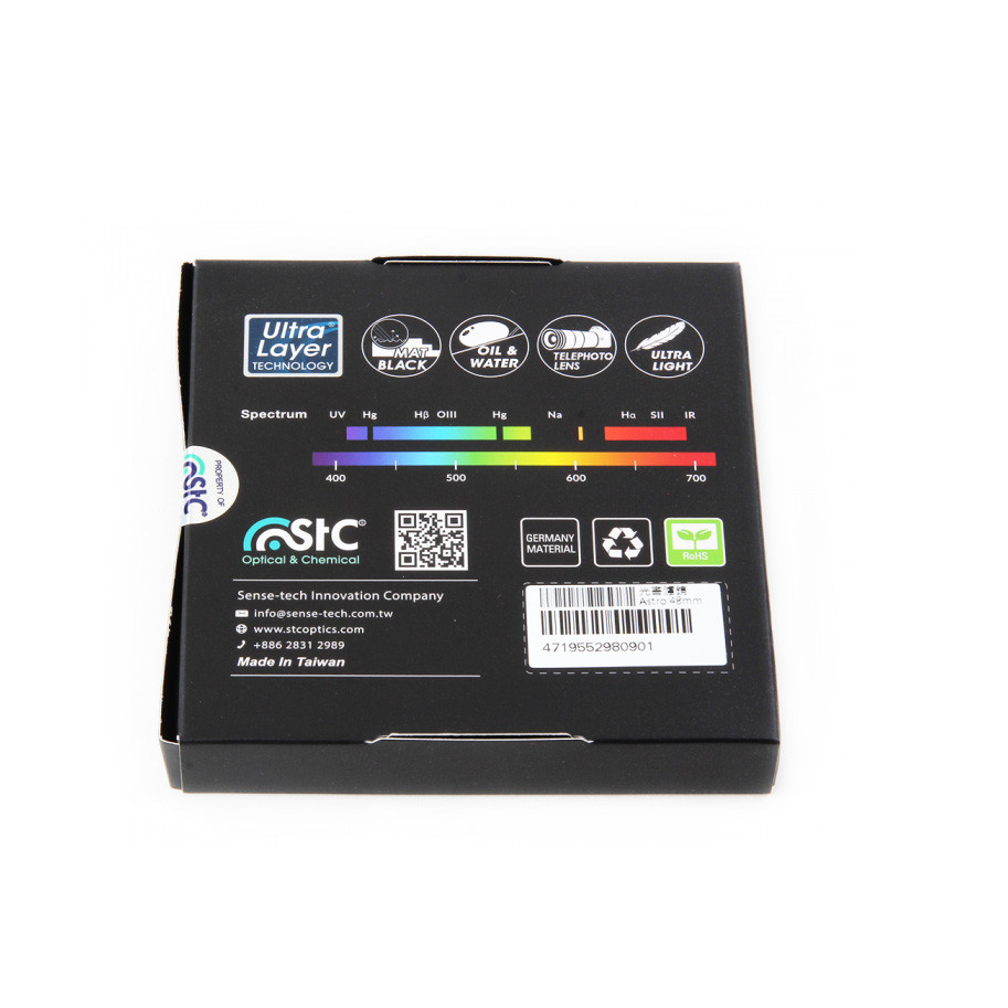 STC Ultra Layer Astro Multispectra Light Pollution Filter for Telescope - 2"