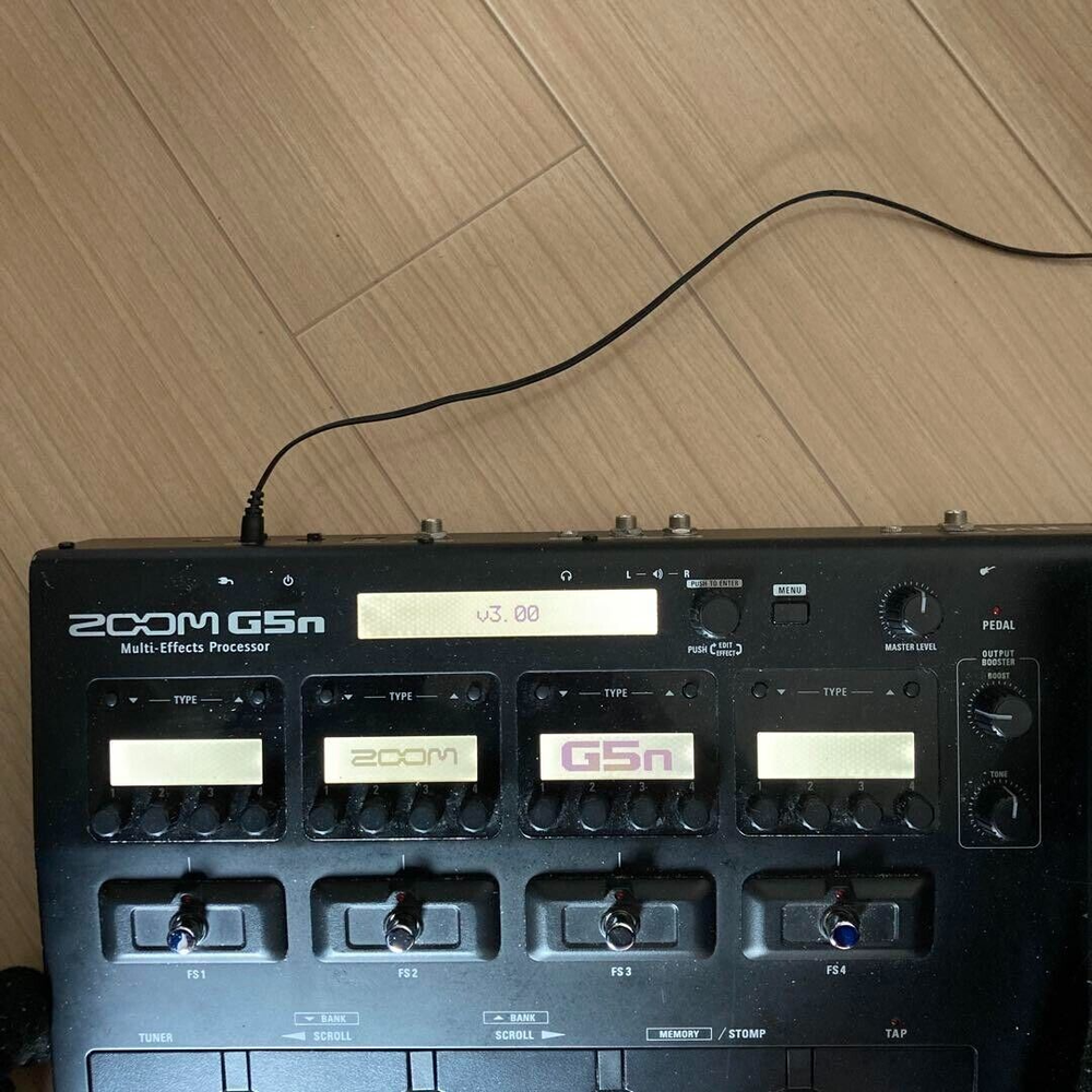 Zoom G5N Multi Effects Processor 159 Amp / Effect Models Test Completed Used