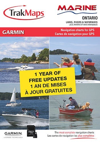 TrakMaps Marine Ontario - Garmin GPS Map