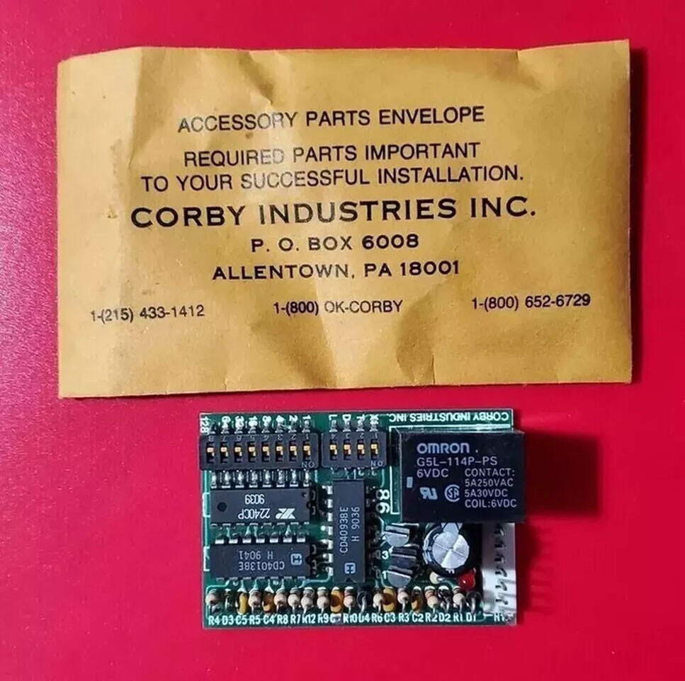 Corby Model 86 Digital Controller Security System Timer Multimodule - NEW