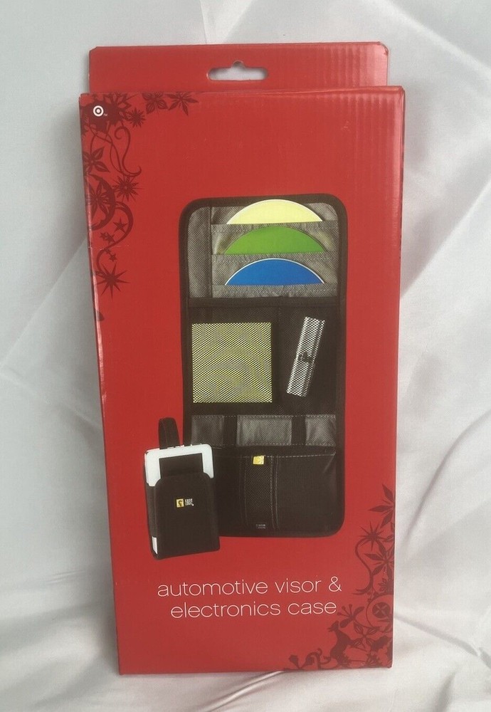 Car Sun Visor Organizer & CD Holder & Electronics Case Target Brand New